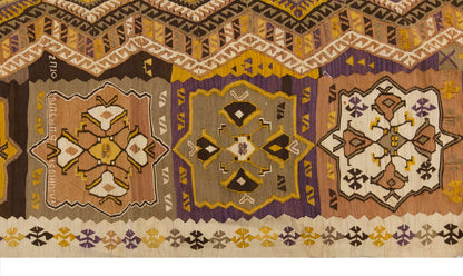 Vintage Large Malatya Kilim, 180 x 344 cm / 6 x 11.3 ft Kilim