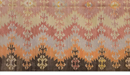 Vintage Large Manisa-Köprübaşı Kilim, 149 x 304 cm / 5 x 10 ft Kilim