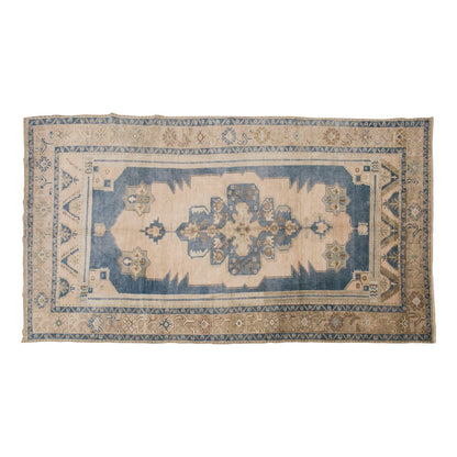 Vintage Large Rug,  5'9" x 10'7" feet / 174 x 322 cm