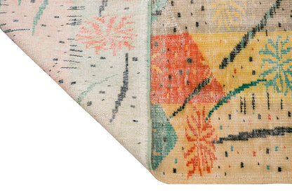 Vintage Large Rug,  6" x 8'7" feet / 180 x 262 cm