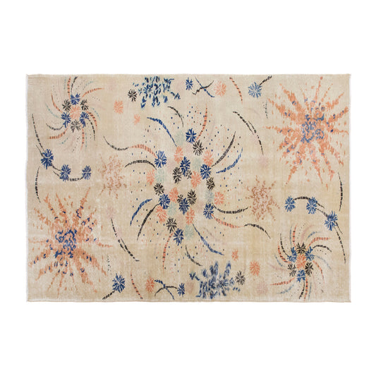 Vintage Large Rug, 182 x 272 cm / 6 x 8.9 ft