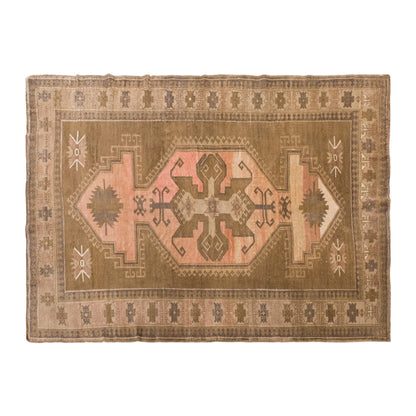 Vintage Large Rug, 196 x 263 cm / 6.4 x 8.6 ft