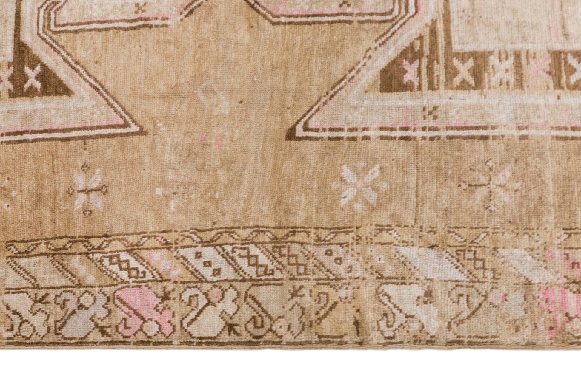 Vintage Large Rug, 200 x 365 cm / 6.6 x 12 ft