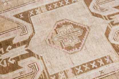 Vintage Large Rug, 200 x 365 cm / 6.6 x 12 ft