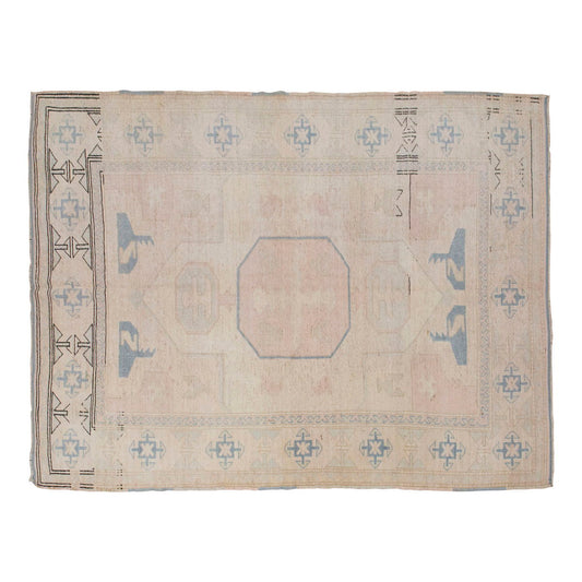 Vintage Large Rug, 6" x 9" feet / 182 x 272 cm