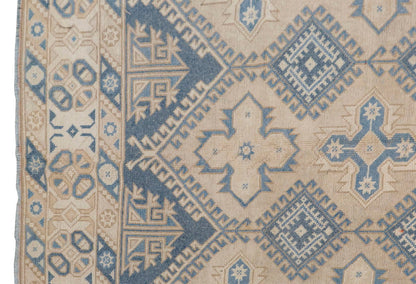 Vintage Large Rug, 6'6" x 9'7" feet / 198 x 292 cm