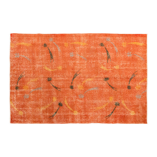 Vintage Large Rug, Oushak Area Rug 4'11" x 8'2" feet 150 x 250 cm