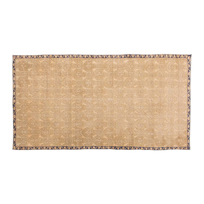 Vintage Large Rug, Oushak Area Rug 4'6" x 9'10" feet 138 x 300 cm
