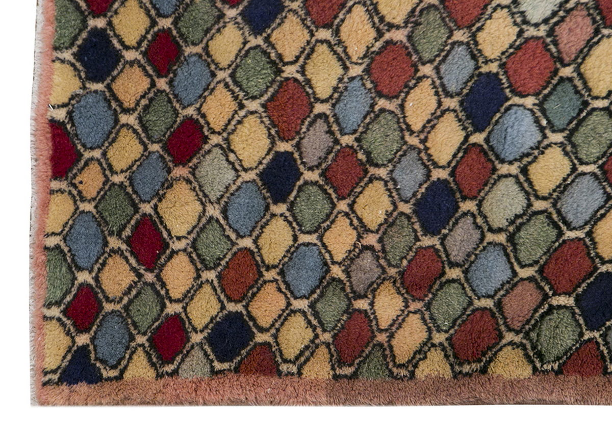 Vintage Large Rug, Oushak Area Rug 4'9" x 9'5" feet 144 x 286 cm