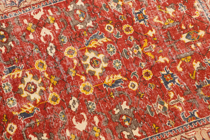 Vintage Large Rug, Oushak Area Rug 5' x 7'10" feet 152 x 240 cm