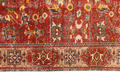 Vintage Large Rug, Oushak Area Rug 5' x 7'10" feet 152 x 240 cm