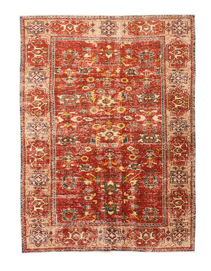 Vintage Large Rug, Oushak Area Rug 5' x 7'10" feet 152 x 240 cm
