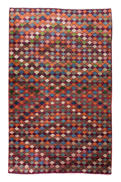 Vintage Large Rug, Oushak Area Rug 5' x 8'10" feet 153 x 270 cm
