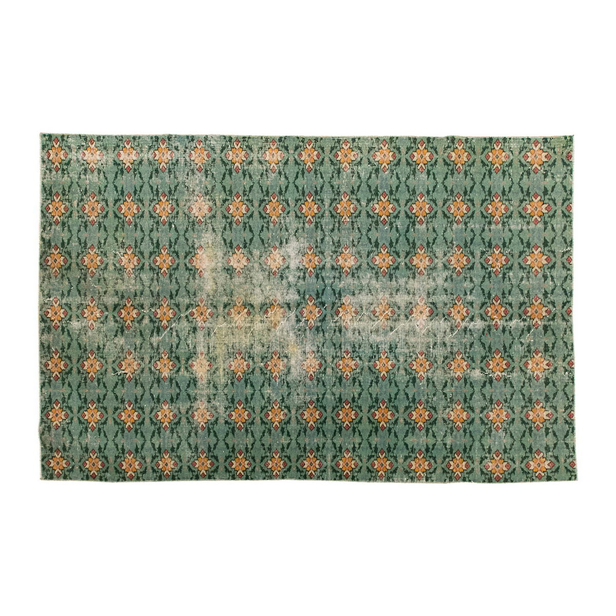 Vintage Large Rug, Oushak Area Rug 5' x 8'4" feet 152 x 254 cm