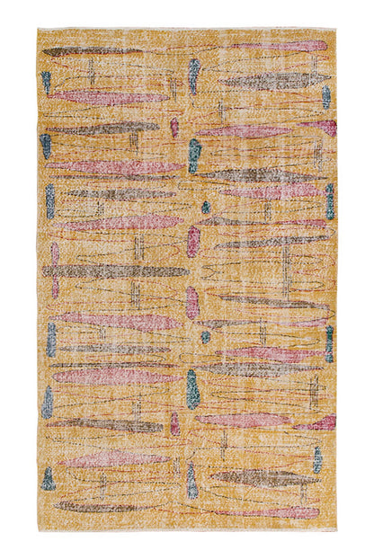 Vintage Large Rug, Oushak Area Rug 5'1" x 8'8" feet 156 x 265 cm