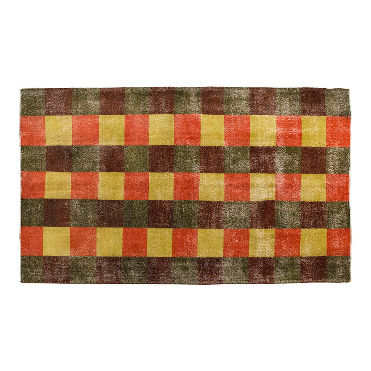 Vintage Large Rug, Oushak Area Rug 5'1" x 8'9" feet 155 x 267 cm