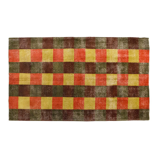 Vintage Large Rug, Oushak Area Rug 5'1" x 8'9" feet 155 x 267 cm