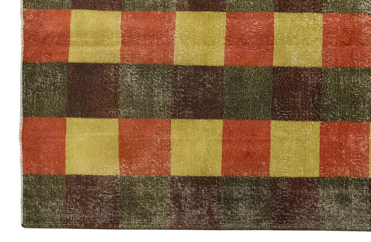 Vintage Large Rug, Oushak Area Rug 5'1" x 8'9" feet 155 x 267 cm