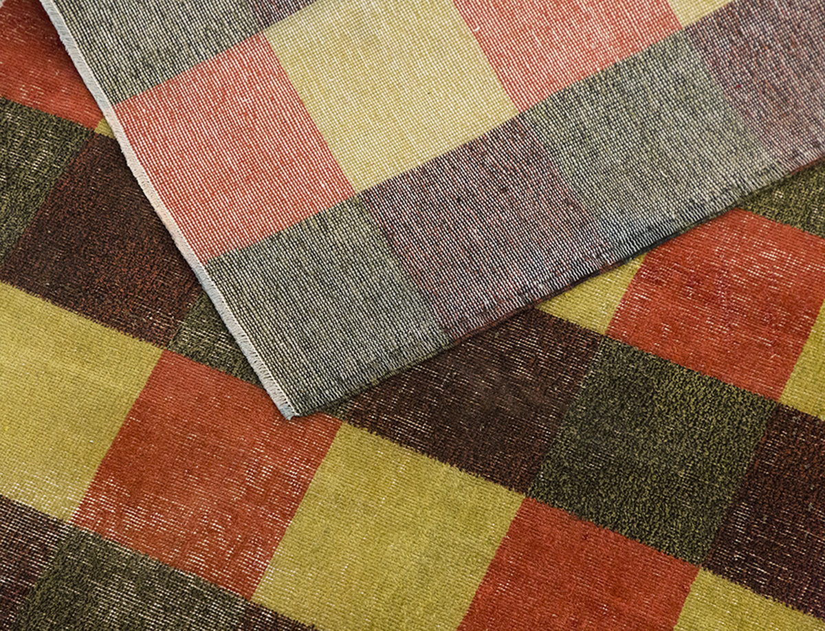 Vintage Large Rug, Oushak Area Rug 5'1" x 8'9" feet 155 x 267 cm