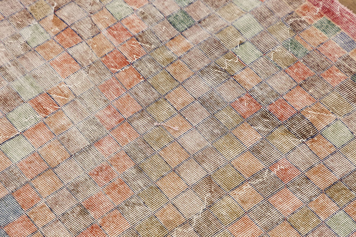 Vintage Large Rug, Oushak Area Rug 5'10" x 9'9" feet 177 x 296 cm