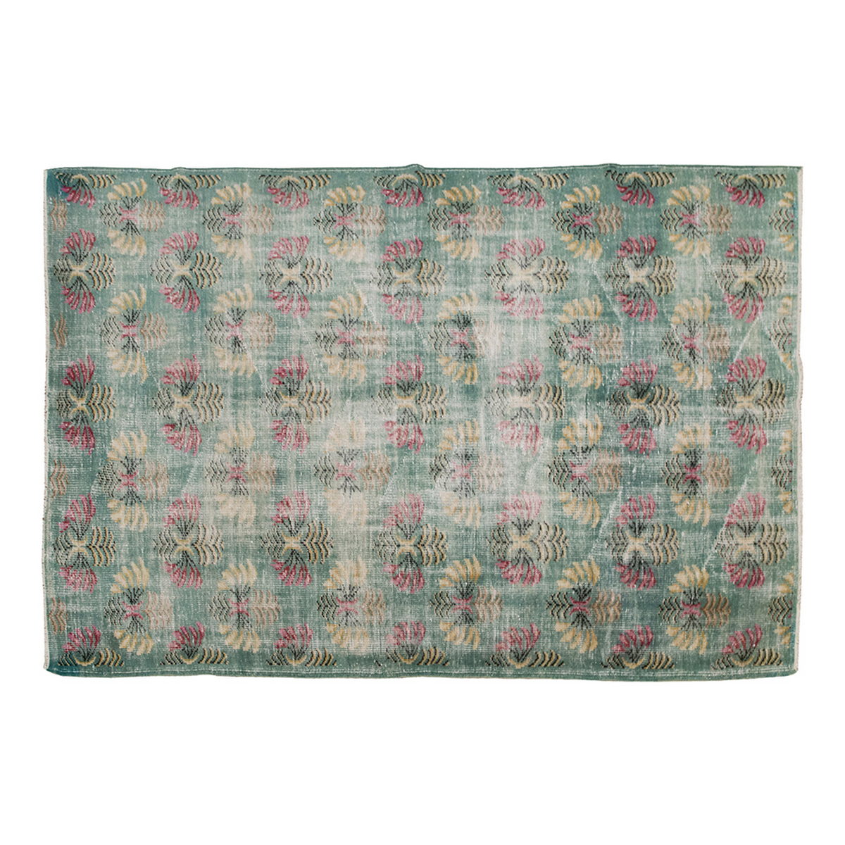 Vintage Large Rug, Oushak Area Rug 5'11 x 8'9" feet 180 x 267 cm