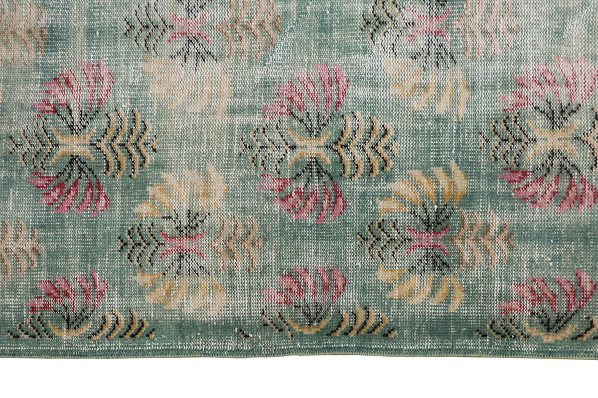 Vintage Large Rug, Oushak Area Rug 5'11 x 8'9" feet 180 x 267 cm