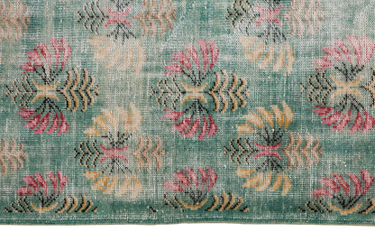 Vintage Large Rug, Oushak Area Rug 5'11 x 8'9" feet 180 x 267 cm