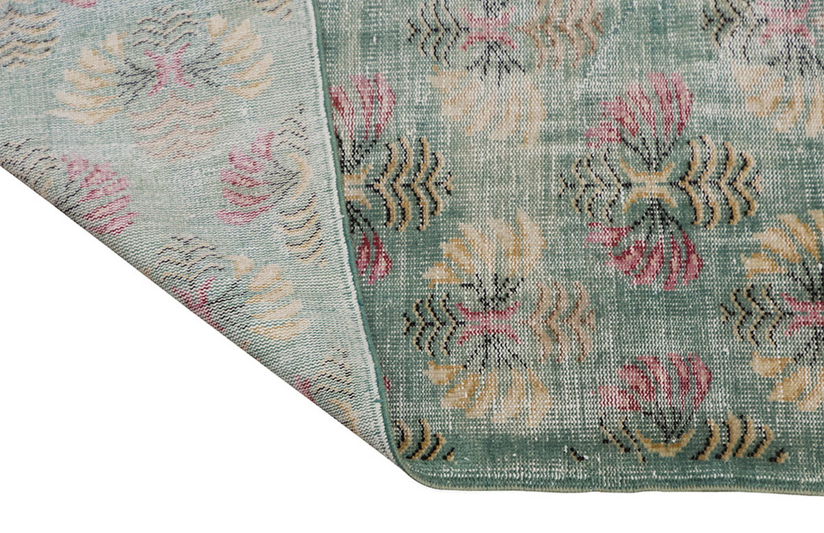 Vintage Large Rug, Oushak Area Rug 5'11 x 8'9" feet 180 x 267 cm