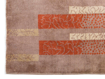Vintage Large Rug, Oushak Area Rug 5'2" x 7'10" feet 158 x 238 cm