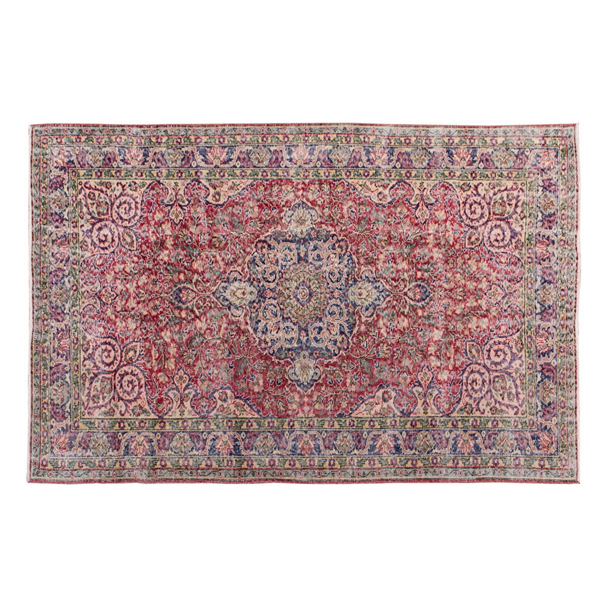 Vintage Large Rug, Oushak Area Rug 5'2" x 8'9" feet 158 x 267 cm