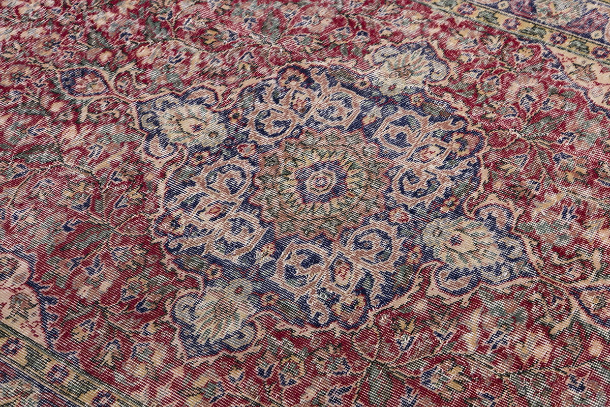 Vintage Large Rug, Oushak Area Rug 5'2" x 8'9" feet 158 x 267 cm