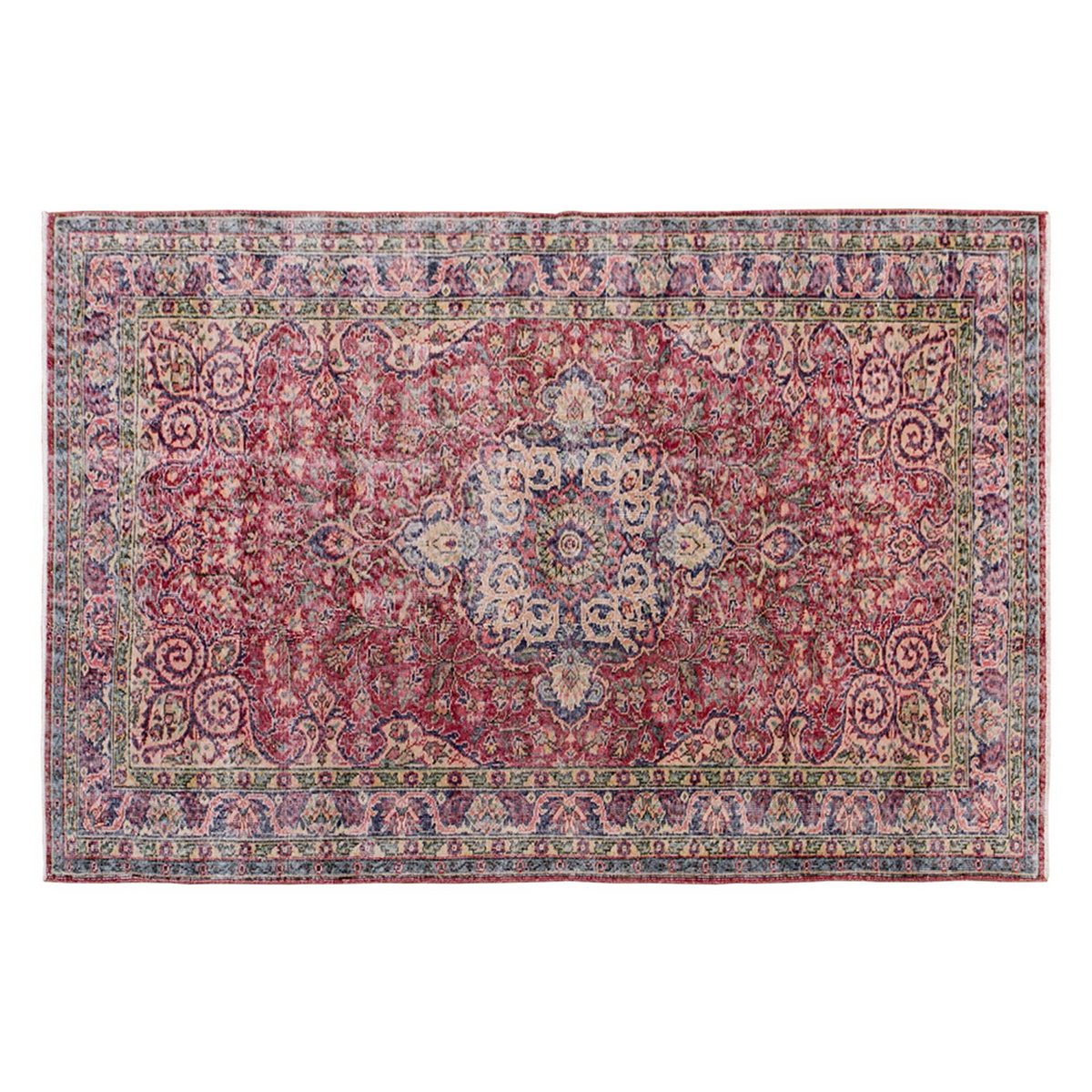 Vintage Large Rug, Oushak Area Rug 5'2" x 9'3" feet 157 x 282 cm