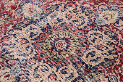 Vintage Large Rug, Oushak Area Rug 5'2" x 9'3" feet 157 x 282 cm
