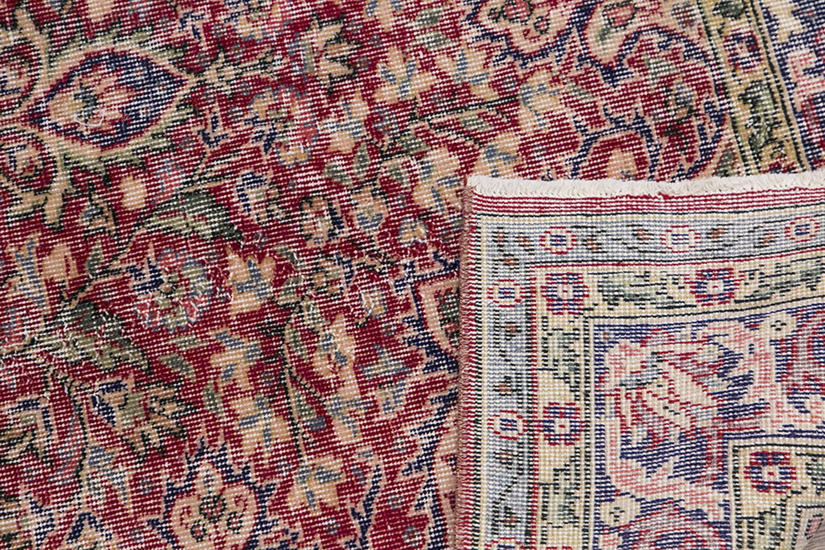 Vintage Large Rug, Oushak Area Rug 5'2" x 9'3" feet 157 x 282 cm