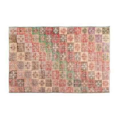 Vintage Large Rug, Oushak Area Rug 5'3" x 9'1" feet 160 x 277 cm