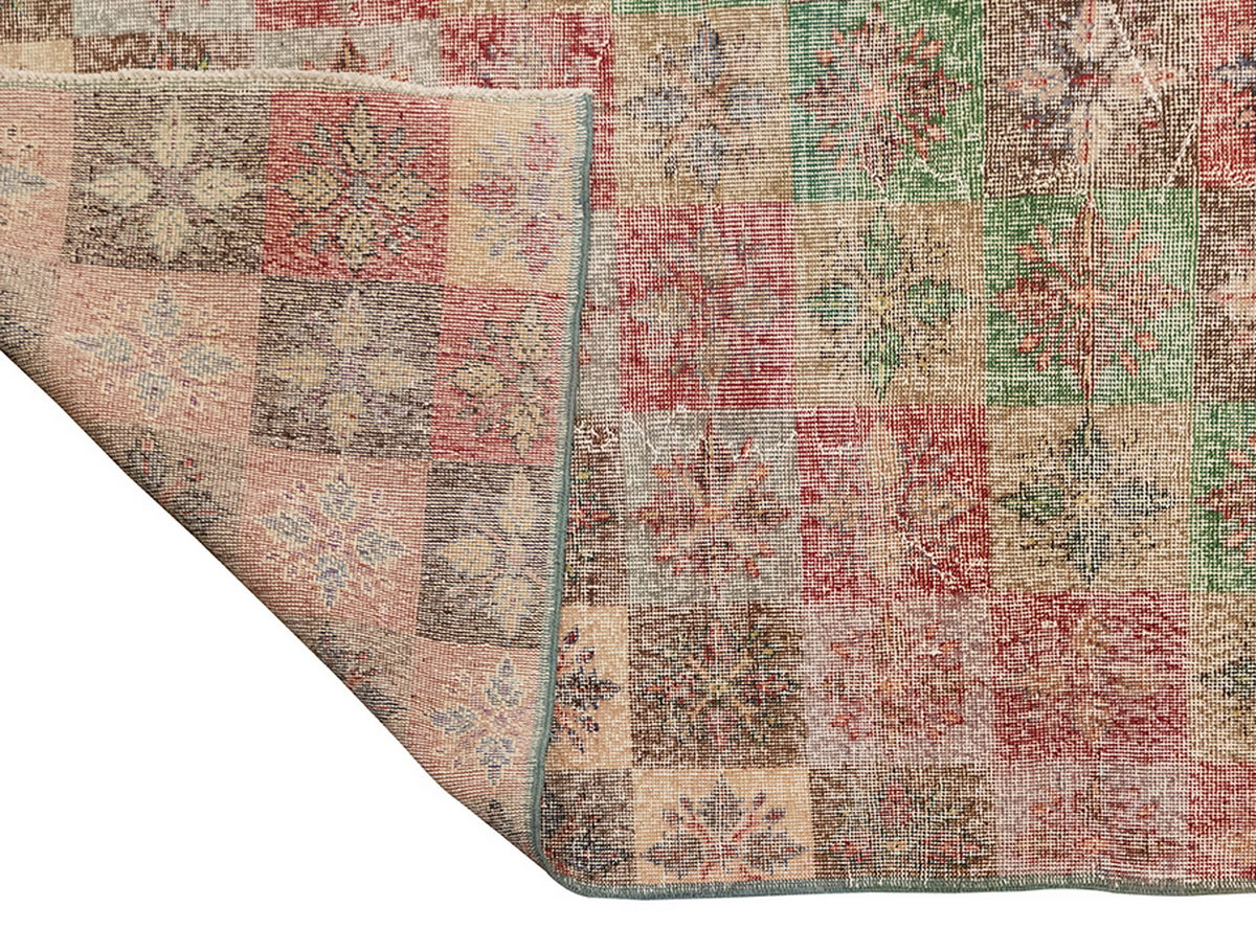 Vintage Large Rug, Oushak Area Rug 5'3" x 9'1" feet 160 x 277 cm