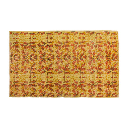 Vintage Large Rug, Oushak Area Rug 5'6" x 8'6" feet 167 x 260 cm