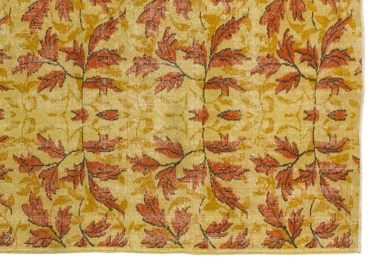 Vintage Large Rug, Oushak Area Rug 5'6" x 8'6" feet 167 x 260 cm