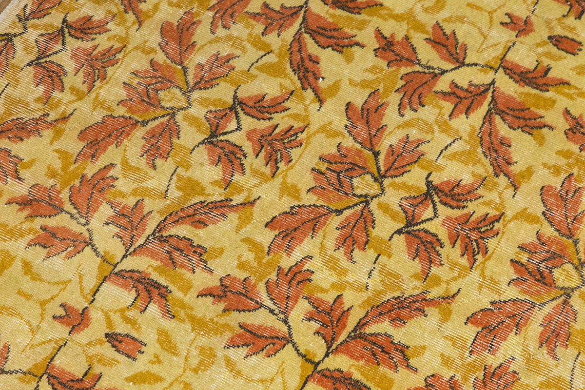 Vintage Large Rug, Oushak Area Rug 5'6" x 8'6" feet 167 x 260 cm
