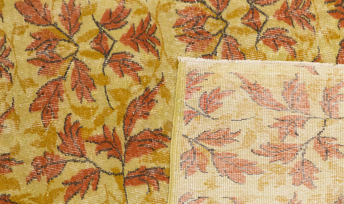 Vintage Large Rug, Oushak Area Rug 5'6" x 8'6" feet 167 x 260 cm