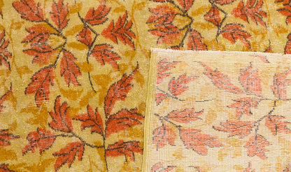 Vintage Large Rug, Oushak Area Rug 5'6" x 8'6" feet 167 x 260 cm