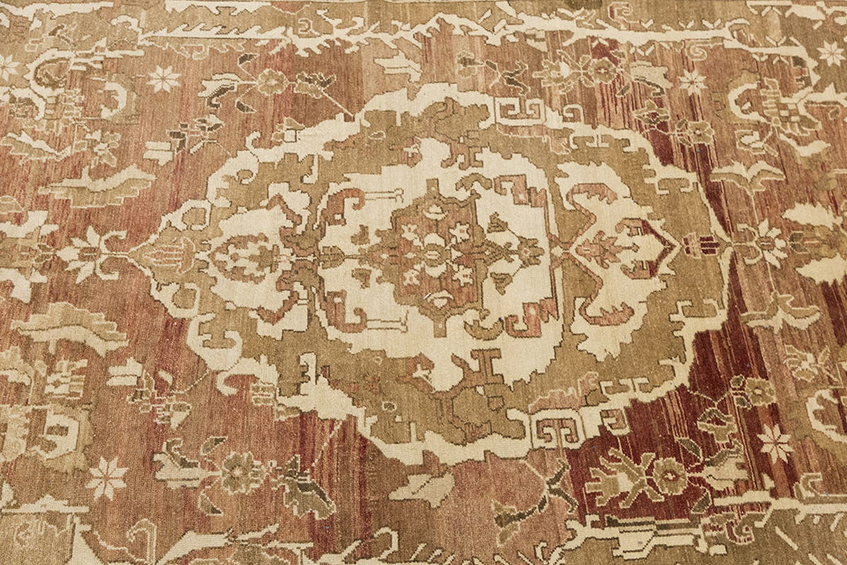 Vintage Large Rug, Oushak Area Rug 5'7" x 8'8" feet 170 x 265 cm