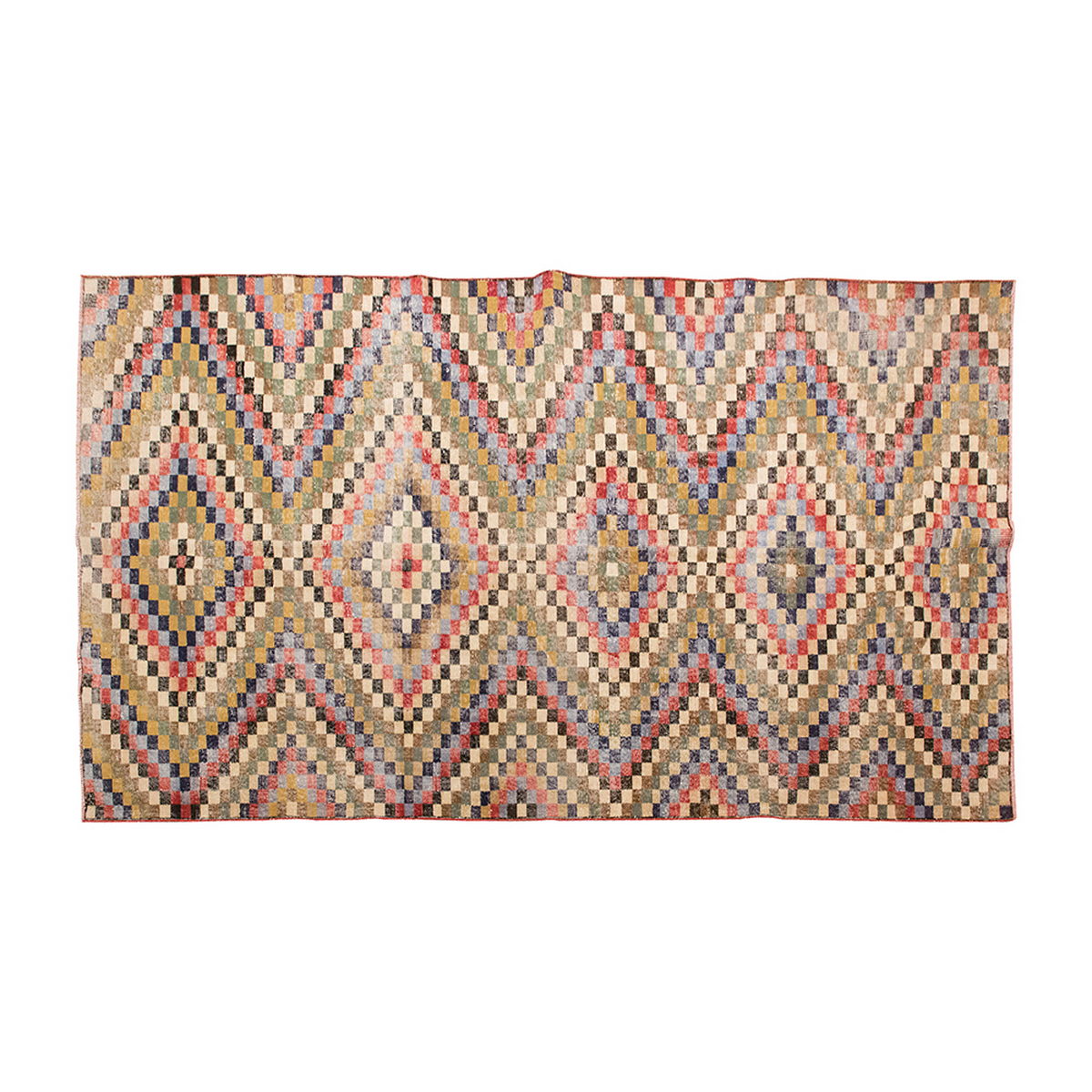 Vintage Large Rug, Oushak Area Rug 5'9" x 10'10" feet 176 x 330 cm