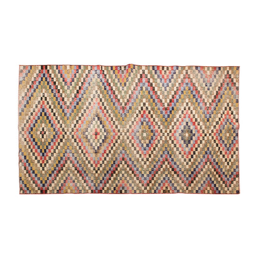 Vintage Large Rug, Oushak Area Rug 5'9" x 10'10" feet 176 x 330 cm