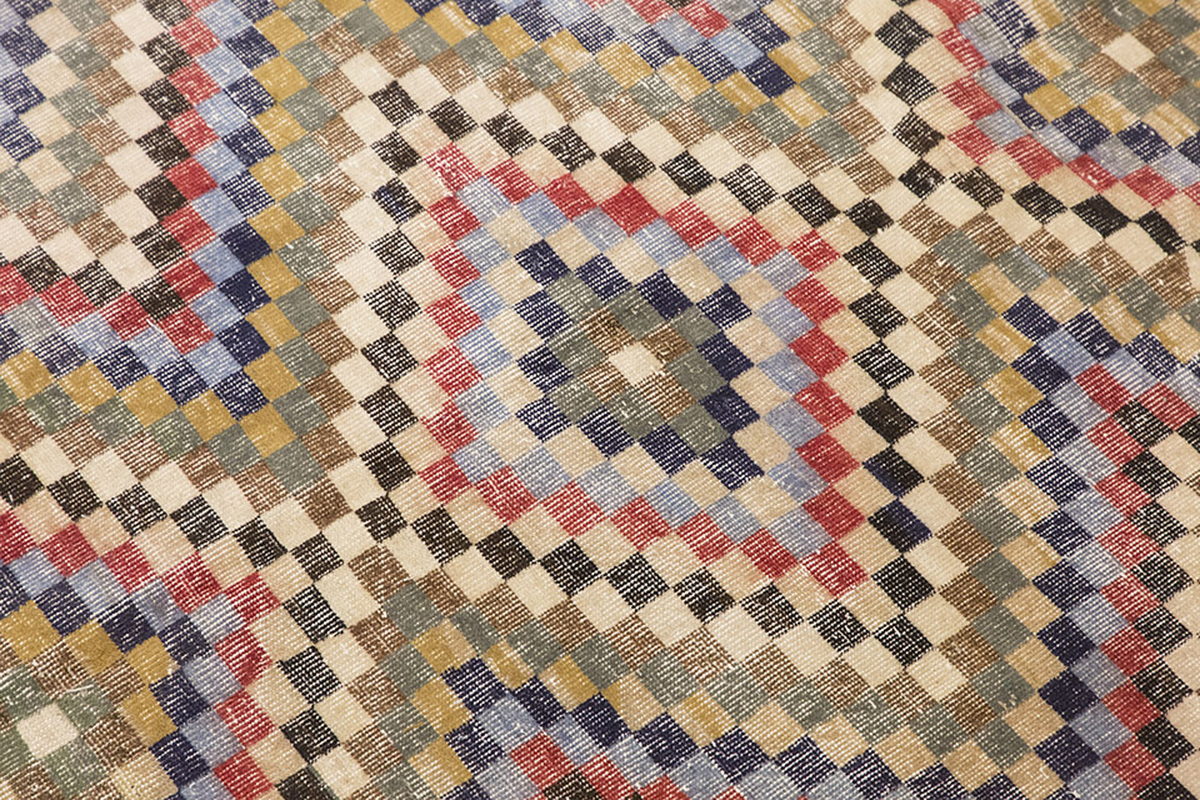 Vintage Large Rug, Oushak Area Rug 5'9" x 10'10" feet 176 x 330 cm