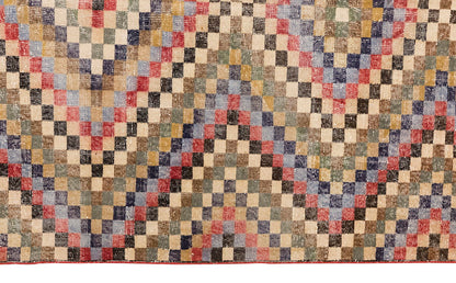 Vintage Large Rug, Oushak Area Rug 5'9" x 10'10" feet 176 x 330 cm