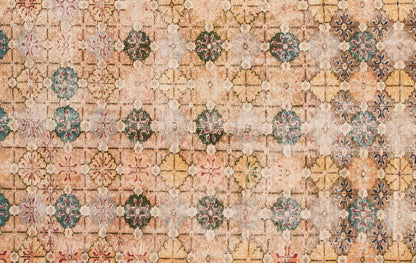 Vintage Large Rug, Oushak Area Rug 5'9" x 9'2" feet 175 x 280 cm