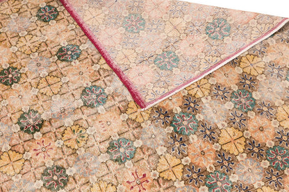 Vintage Large Rug, Oushak Area Rug 5'9" x 9'2" feet 175 x 280 cm