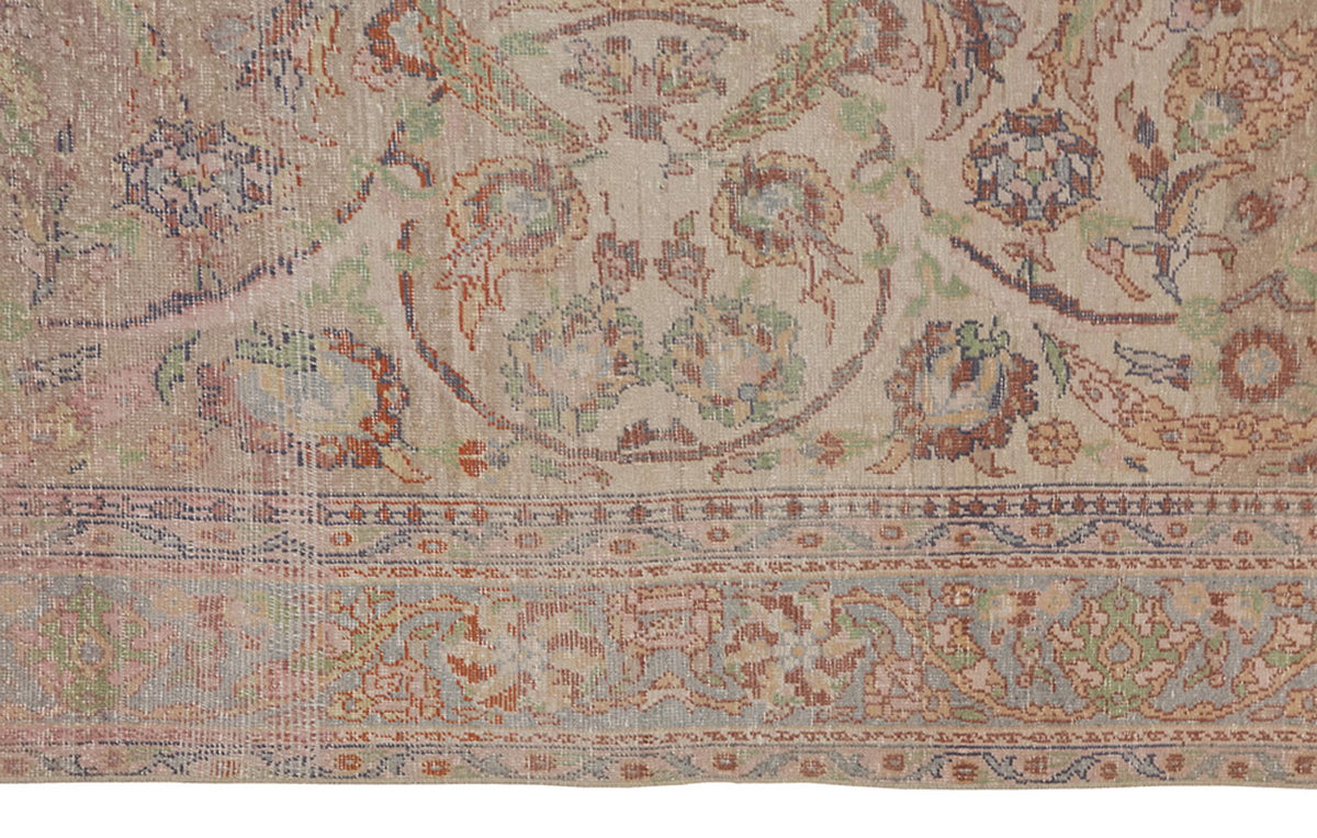 Vintage Large Rug, Oushak Area Rug 6' x 9'10" feet 183 x 300 cm