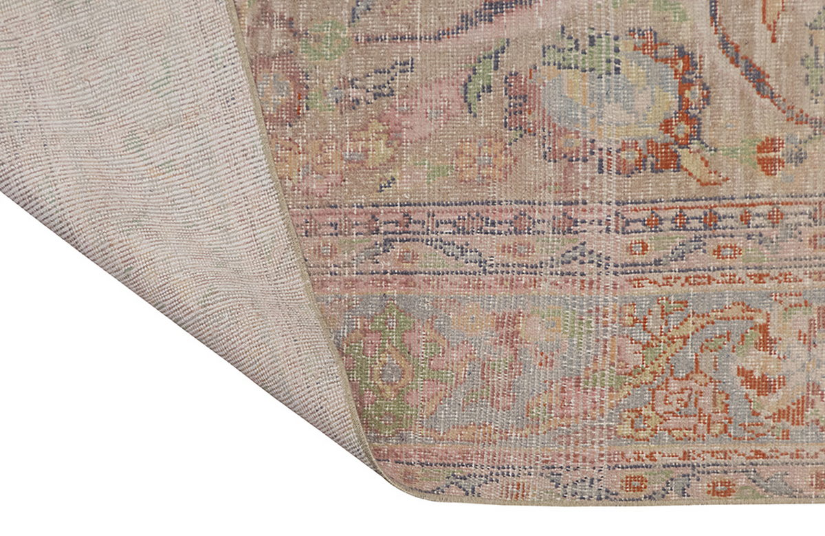 Vintage Large Rug, Oushak Area Rug 6' x 9'10" feet 183 x 300 cm